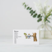 Carte De Visite chirurgien d'arbre (Debout devant)