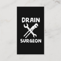 Chirurgien de drainage Mari de plombier amusant