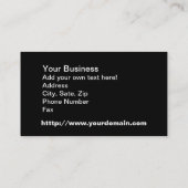 Carte De Visite Chirurgien de remplacement - Clown malin (Dos)