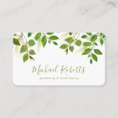 Carte De Visite Chirurgien | Jardinage et paysage (Devant)