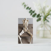 Carte De Visite Chirurgien orthopédique assis Squelette (Debout devant)