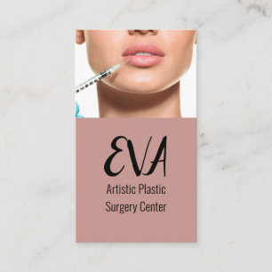 Carte De Visite Chirurgien plasticien injecteurs de Med Spa