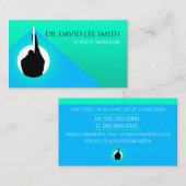Carte De Visite Chirurgien plastique / Docteur / Assistant chirurg (Devant / Derrière)