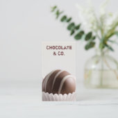 Carte De Visite Chocolat (Debout devant)