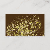 Carte De Visite Chocolat Cake pops Parties scintillant Baking Cake (Dos)