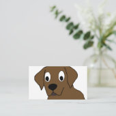 Carte De Visite chocolate (Debout devant)