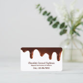 Carte De Visite 🍬 chocolatier (Debout devant)