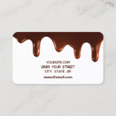 Carte De Visite 🍬 chocolatier (Dos)