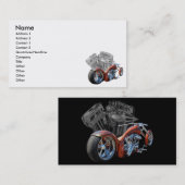 Carte De Visite Chopper (Devant / Derrière)