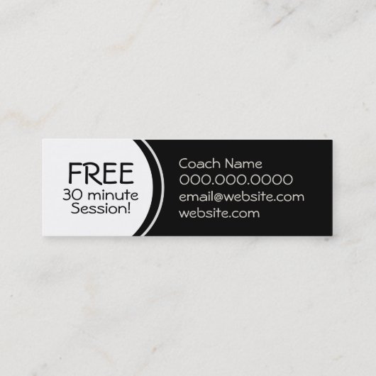 Carte de visite chorégraphique (Dos)