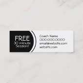 Carte de visite chorégraphique (Dos)