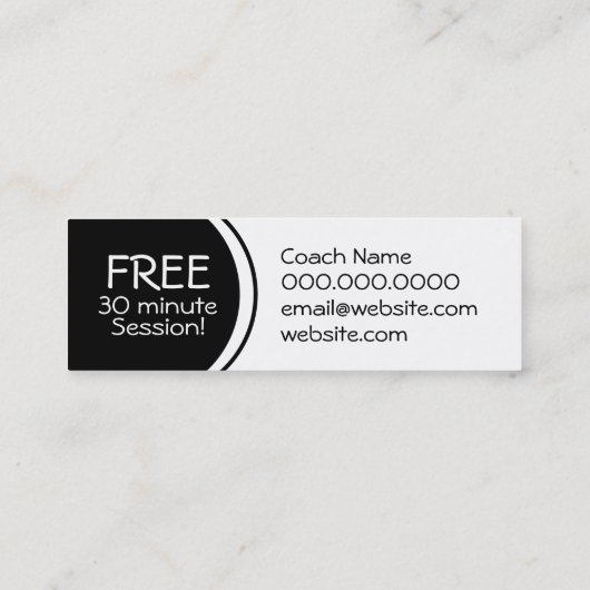 Carte de visite chorégraphique (Dos)