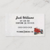 Carte De Visite Chou-fleur et Brocoli (Dos)