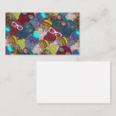 Carte De Visite Chouette dans la couronne (Devant / Derrière)