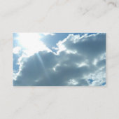 Carte de visite chrétien (Dos)