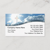 Carte de visite chrétien (Devant)