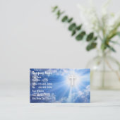 Carte de visite chrétien (Debout devant)