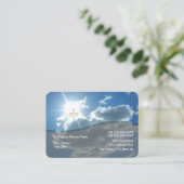 Carte de visite chrétien (Debout devant)