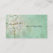 Carte de visite chrétien (Dos)