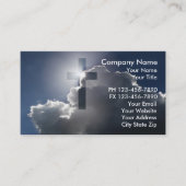 Carte de visite chrétien (Devant)