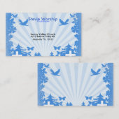 Carte de visite chrétien (Devant / Derrière)