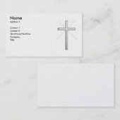 Carte de visite chrétien (Devant / Derrière)