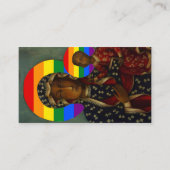 Carte De Visite Christ Church Rainbow Madonna Card (Devant)
