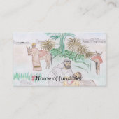 Carte De Visite Christian Artwork Le bon samaritain (Devant)