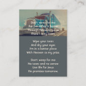 Carte De Visite Christian Pic Keepsaké Semi Tracteur de camion rem (Devant)