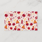 Carte De Visite Christmas Decor  (Dos)