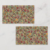 Carte De Visite Christmas Ornaments 2 (Devant / Derrière)