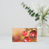 Carte De Visite Christmas Postcard (Debout devant)