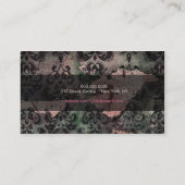 Carte De Visite CHROMATOGRAPHIE GAZEUSE captivant le rose | (Dos)