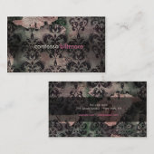 Carte De Visite CHROMATOGRAPHIE GAZEUSE captivant le rose | (Devant / Derrière)