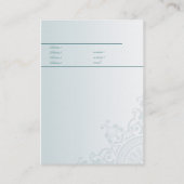 Carte de visite - Chubby (Dos)