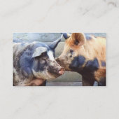 Carte De Visite Chuchoteur de cochons (Dos)