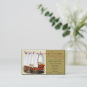 Carte De Visite Chuckwagon Alimentation Camion/Restauration (Debout devant)