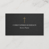 Carte De Visite Church Pastor (Devant)