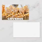 Carte De Visite Churros (Devant / Derrière)
