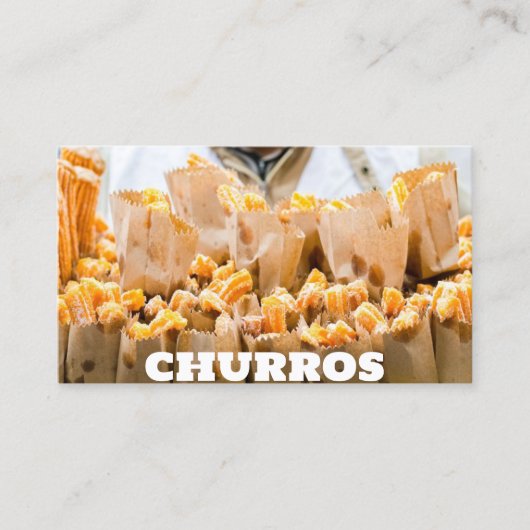 Carte De Visite Churros (Devant)