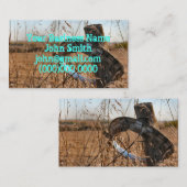 Carte De Visite Chute au coeur du pays (Devant / Derrière)