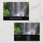 Carte De Visite Chute d'eau (Devant / Derrière)