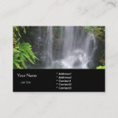 Carte De Visite Chute d'eau (Dos)