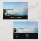 Carte De Visite Chutes du Niagara (Devant / Derrière)