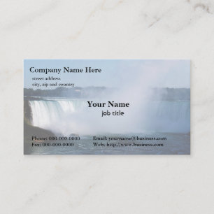 Carte De Visite chutes du Niagara