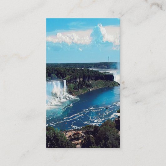 Carte De Visite CHUTES NIAGARA - voir (Devant)