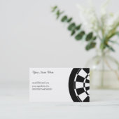 Carte De Visite Cible, votre nom ici, (Debout devant)