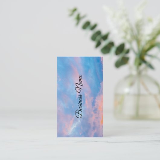 Carte De Visite Ciel (Debout devant)