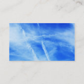 Carte De Visite ciel bleu (Dos)