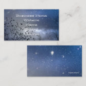 Carte De Visite Ciel céleste (Devant / Derrière)